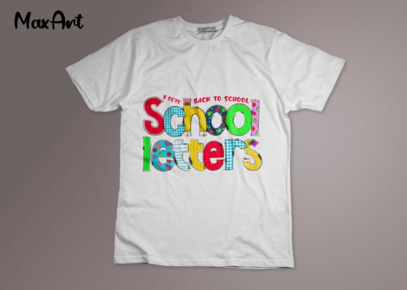 8 Sets Back to School Graphics & Print Templates