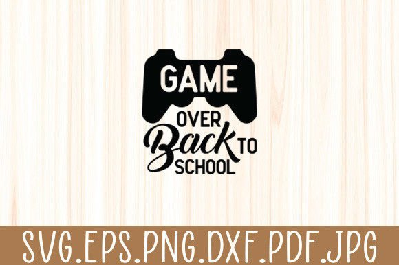Back to School Funny Game Over Teacher Graphics