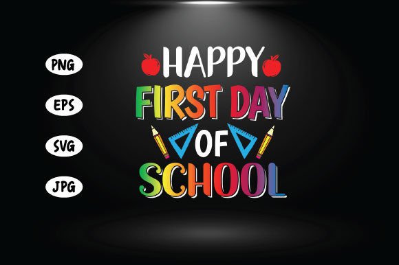 Back to School Kindergarten Graphics for Crafts