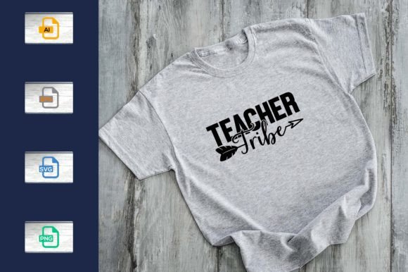Back to School Teacher Tribe Graphics & T-Shirt Designs