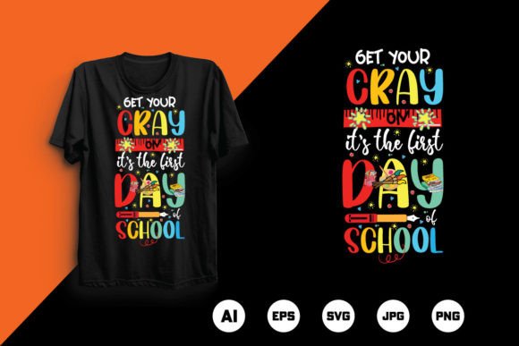 Creative New Back to School Vector Print