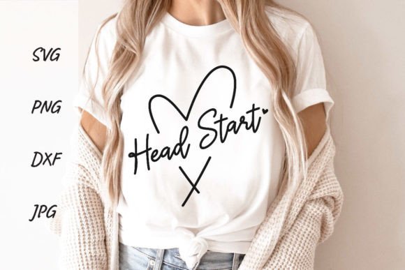 Head Start Back to School Graphics & T-Shirt Designs