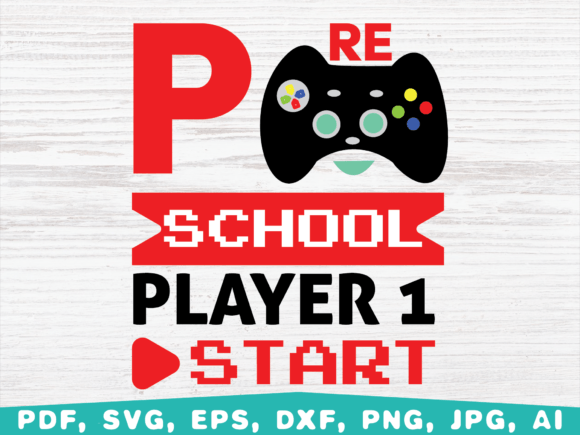 Preschool Player1 Start Graphics for Crafts