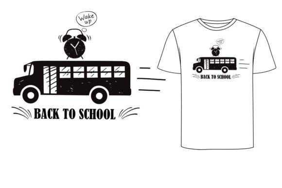 School Bus PNG Graphics for Crafts & Content Publishing